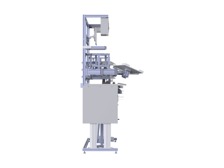 Arbeitsplatzsystem mit Aluminiumprofilen der Baureihe 40 und Baureihe 45 für flexible und effiziente Bürolösungen – individuell gefertigt von HL Automationon