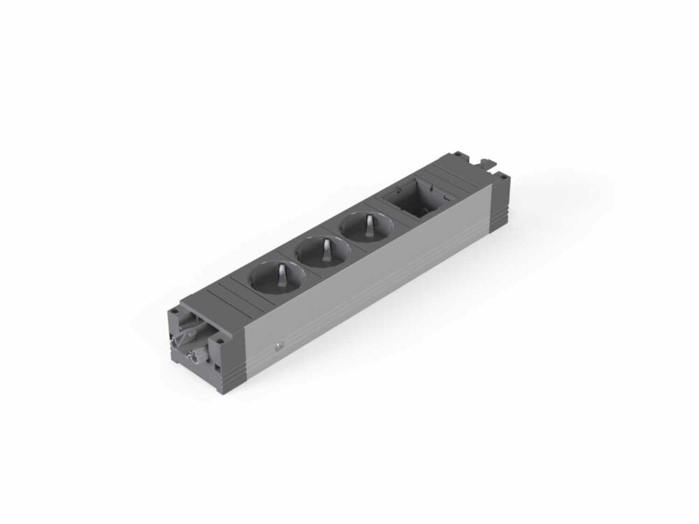 STEP ALU (Schuko 3 + 1C)