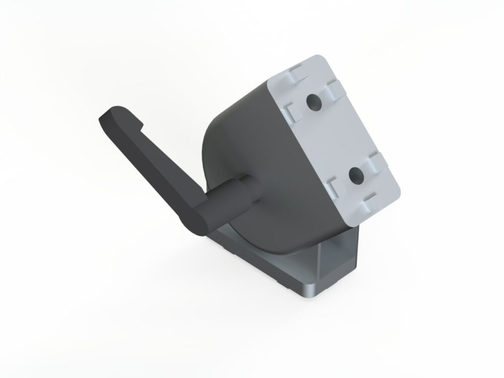 Gelenk Nut 8 40x80 mit Klemmhebel