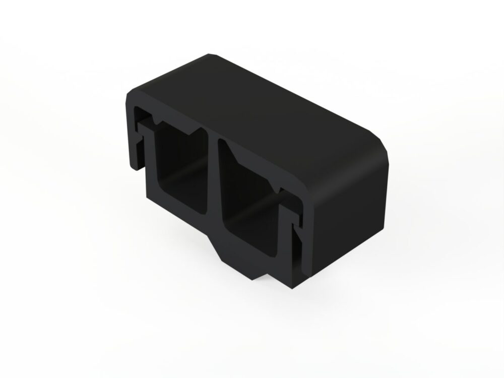 Kabelträger Nut 8 mit Trennsteg