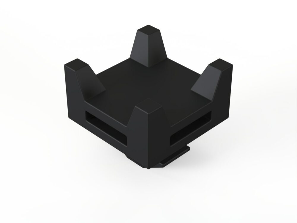 Kreuzkabelbinderblock Nut 8
