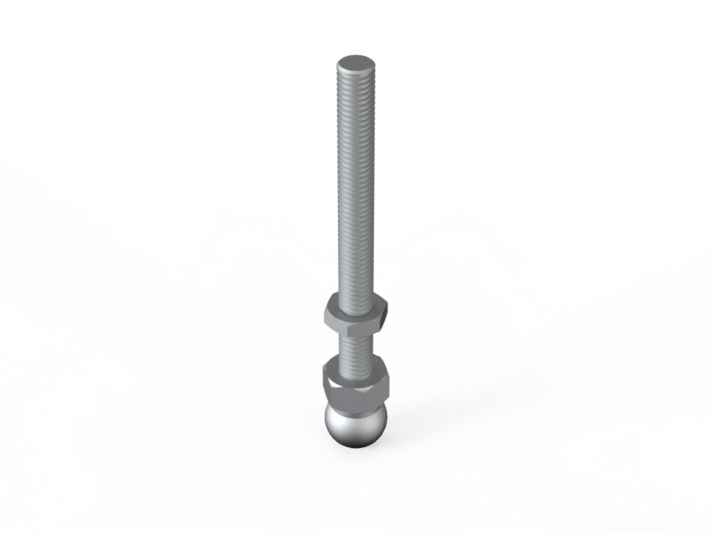 Gewindestange mit Kugel M8x80