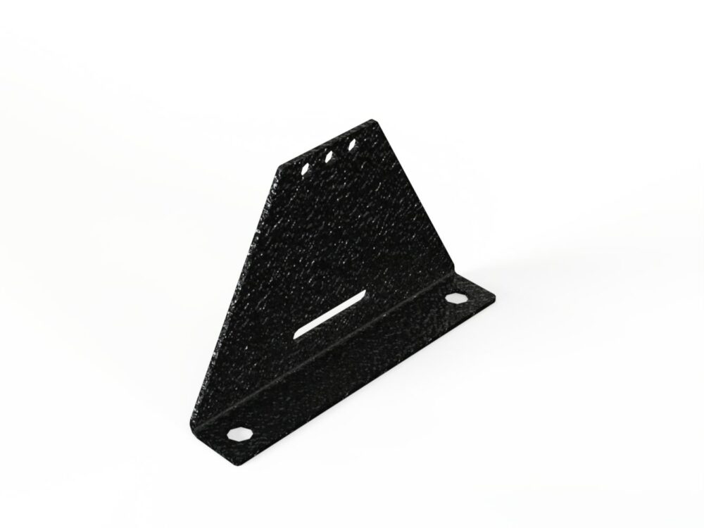 Stellfuß Nut 8 240x160 schwarz