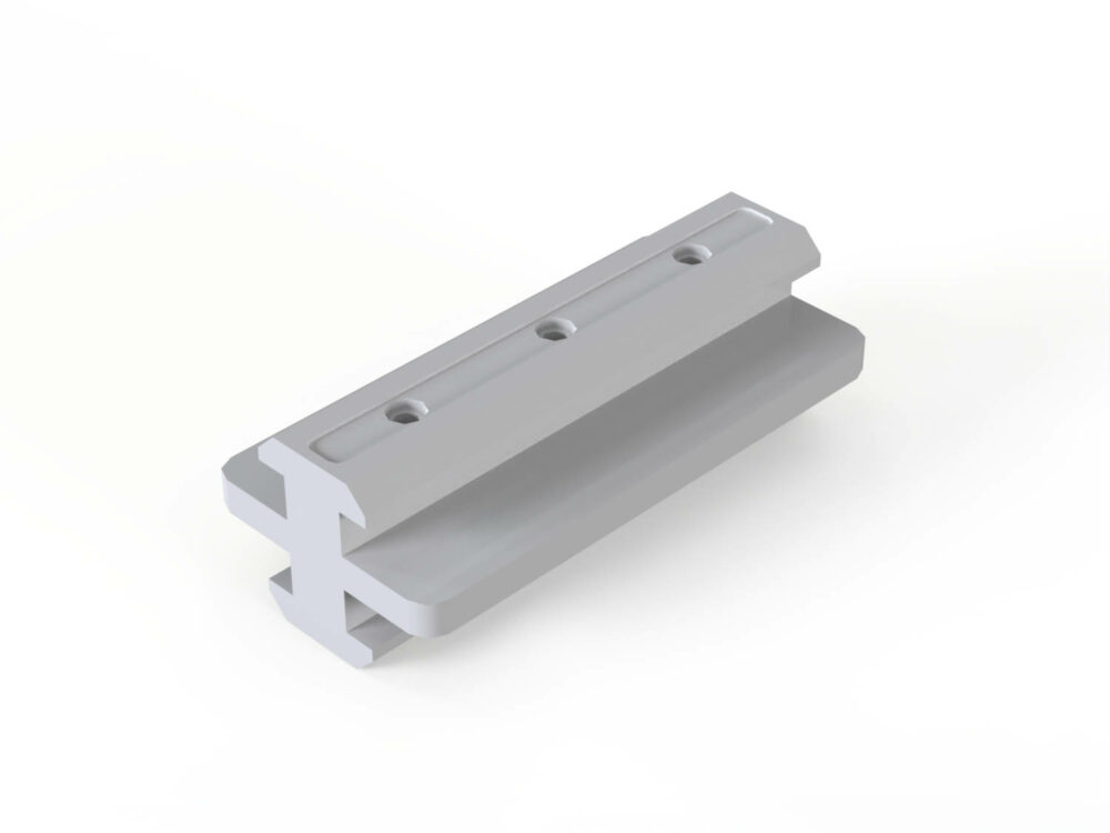 Gleiter mittig Nut 10-10