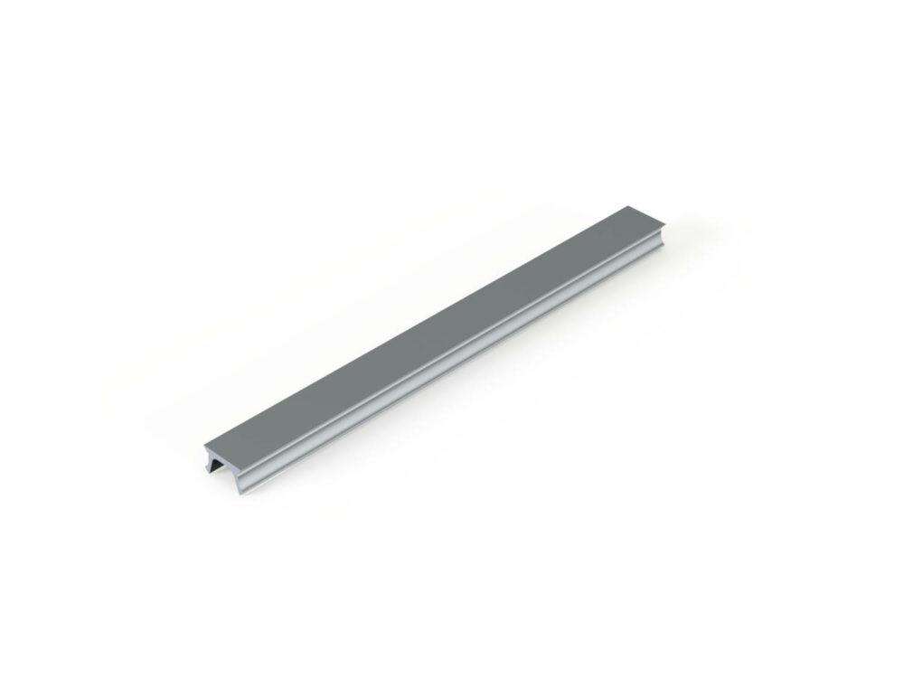 Abdeckprofil Nut 8 AL eloxiert L=2000mm
