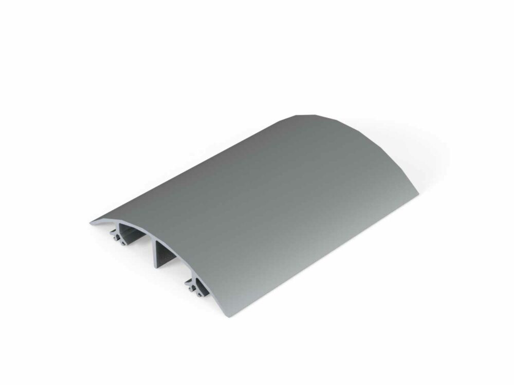 Abdeckprofil Nut 8 R80 AL, natur LE1x4150
