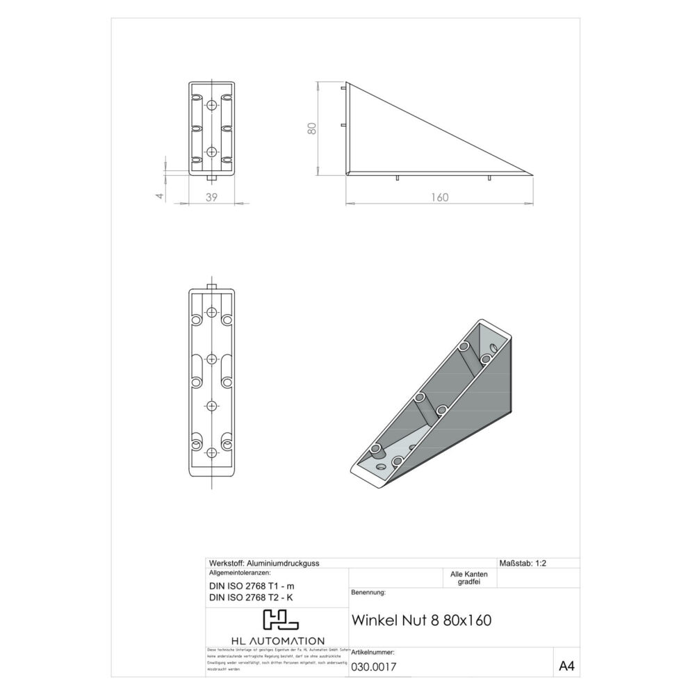 Winkel Nut 8 80x160 – Bild 2