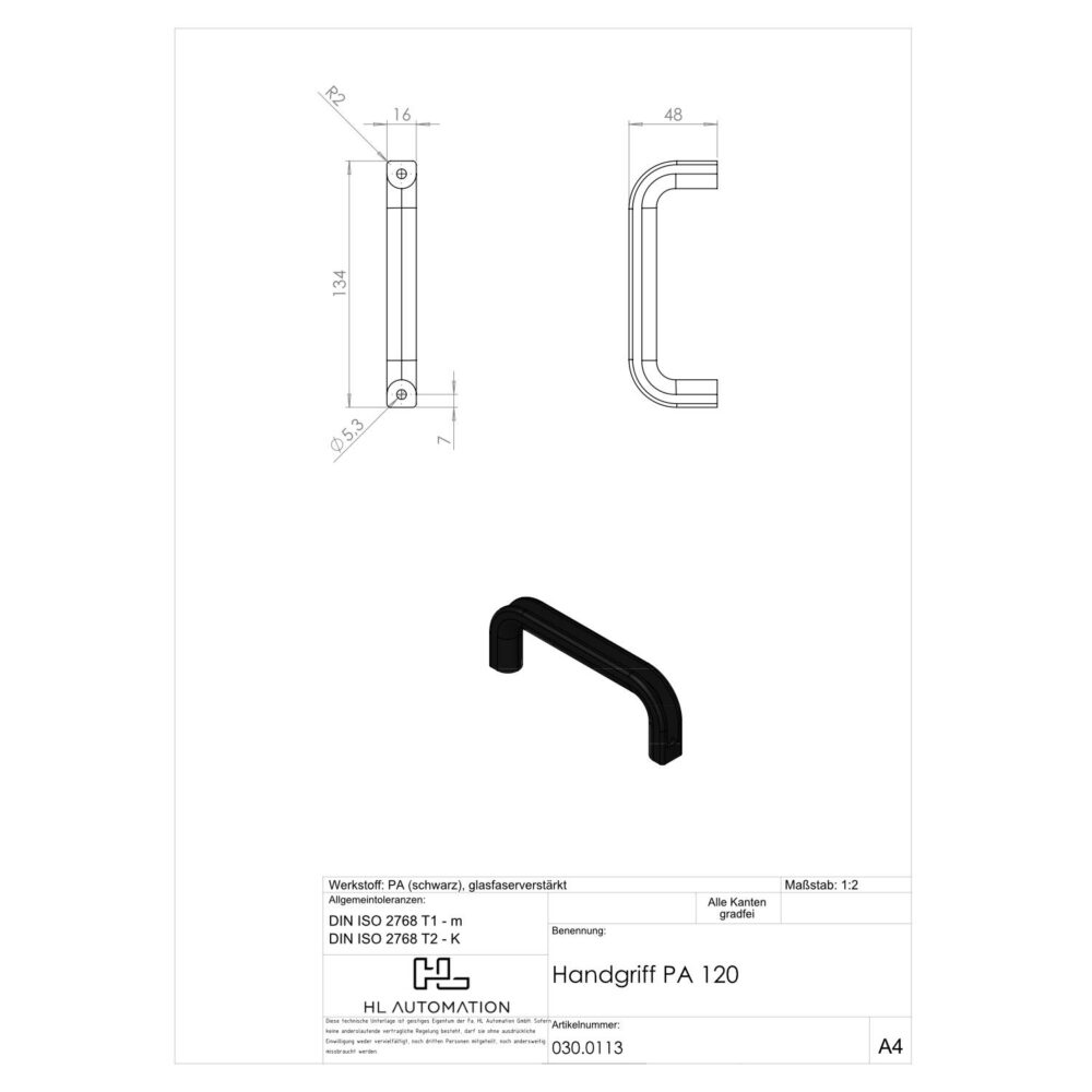 Handgriff PA 120 – Bild 2