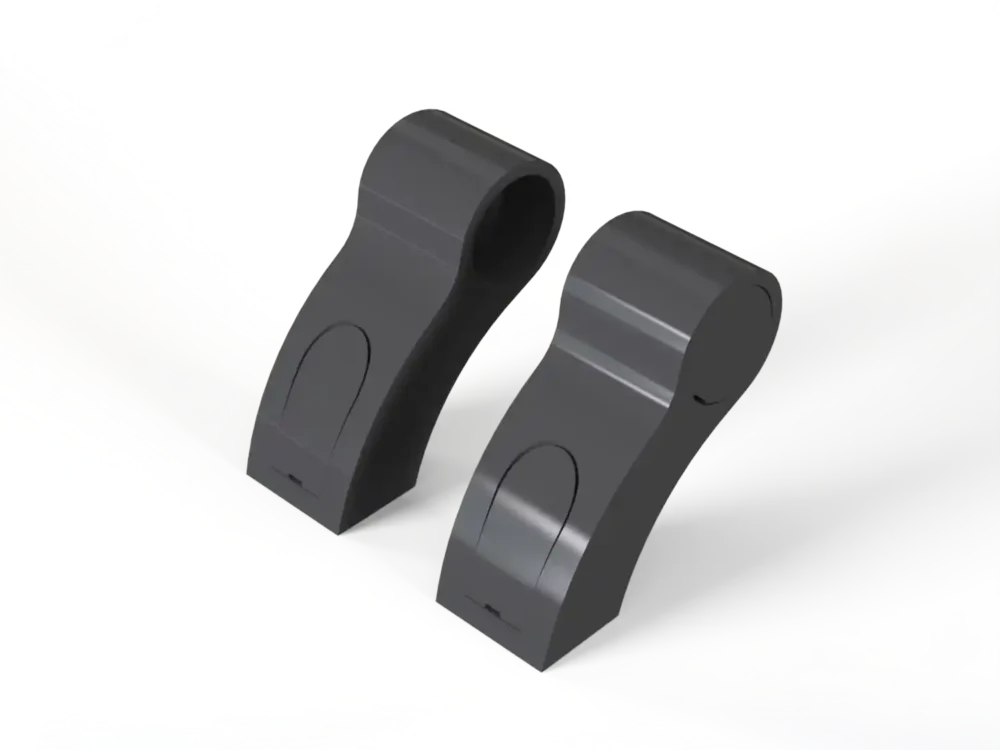 Systemgriff abgewinkelt (Set)
